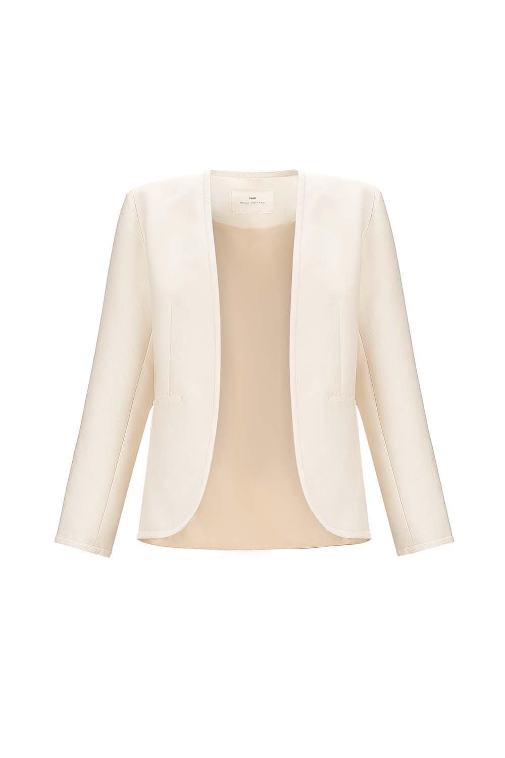 Bang Structured Long Sleeved Taffeta Blazer